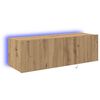 vidaXL Szafka pod telewizor 100 x 35 x 31 cm Dąb rzemieślniczy