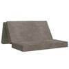 vidaXL Składana Sofa Ł&oacute;żko 200 x 67 x 45cm jasnoszary