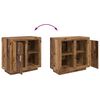 vidaXL Bufet Stare drewno 80 x 40 x 75 cm Materiał drewnopochodny