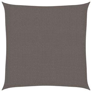 vidaXL Żagiel ogrodowy HDPE kwadratowy 3,6x3,6 m Antracyt