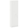 vidaXL Garderoba Biały 55 x 25 x 189 cm Materiał drewnopochodny
