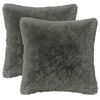 vidaXL Poszewka na poduszkę 2 pcs HEERLEN jasnoszary 40 x 40 cm