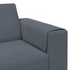 vidaXL Sofa do salonu 3 pcs Ciemnoszary