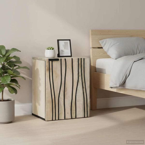 vidaXL Szafka pod umywalkę z p&oacute;łką z drzwiami Biały 38 x 33,5 x 48 cm