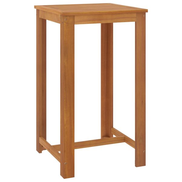 vidaXL 3-cz. zestaw barowy do ogrodu, z poduszkami, szary