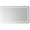 vidaXL Lustro łazienkowe z LED, 100x60 cm