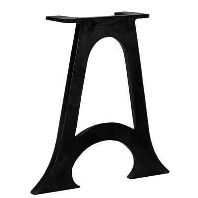 vidaXL Nogi do stolika kawowego, 2 szt., w kształcie litery A, żeliwo
