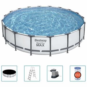 Bestway Basen Steel Pro MAX z akcesoriami, 549x122 cm