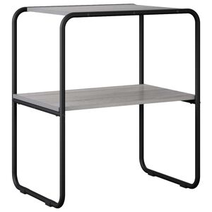 vidaXL Konsola Szary Sonoma 60 x 42,5 x 70 cm Drewno inżynieryjne