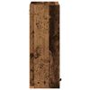 vidaXL Szafka Łazienkowa z drzwiami Stare drewno 39 x 23.5 x 65 cm