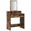 vidaXL Toaletka Dąb wędzony 79 x 41 x 140 cm Drewno inżynieryjne