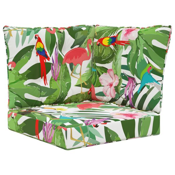 vidaXL Poduszka do sofy na zewnątrz 3 pcs kolorowy Poliester