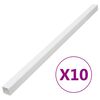 vidaXL Kanał elektroinstalacyjny, 100x60 mm, 10 m, PVC