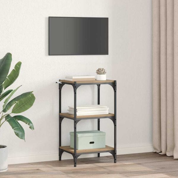 vidaXL Szafka na książki dąb artisan 40 x 33 x 70,5 cm