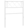 vidaXL Metalowe wymienne wezgłowie, białe, 100 cm