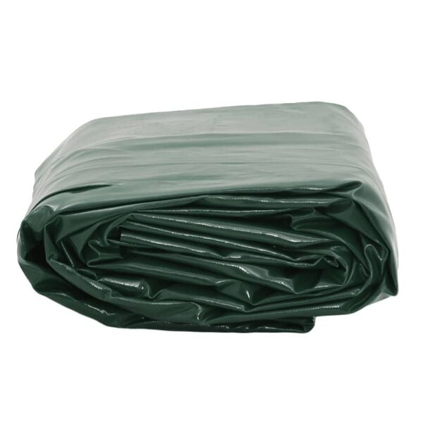 vidaXL Plandeka, zielona, 3x6 m, 650 g/m&sup2;