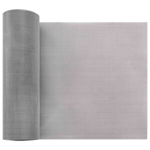 vidaXL Siatka ekranowa 20 x 500 cm 60 Mesh Stal nierdzewna 201 srebrny