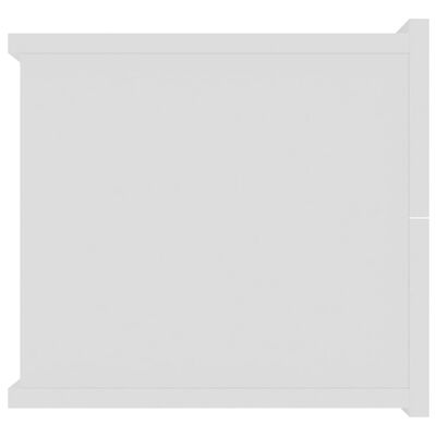 vidaXL Szafki nocne, 2 szt., białe, 40 x 30 x 30 cm, płyta wiórowa
