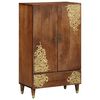 vidaXL Highboard z szufladą Brązowy 60 x 33 x 100 cm Drewno z mango