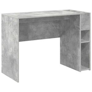 vidaXL Biurko Betonowy szary Drewno inżynieryjne 109 x 50 x 78 cm
