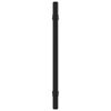 vidaXL Uchwyty do szafek, 20 szt., czarne, 160 mm, stal nierdzewna