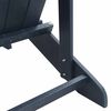 vidaXL Krzesło Adirondack Granatowy 74 x 82 x 92cm HDPE