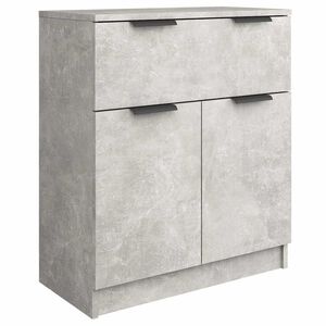 vidaXL Szafka, szarość betonu, 60x30x70 cm, materiał drewnopochodny
