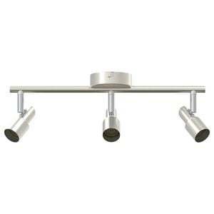 vidaXL Reflektor sufitowy Nikiel 39 x 10,5 x 10,5 cm Stal