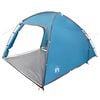 vidaXL Namiot domek z dachem Niebieski 370 x 230 x 185 cm tafta
