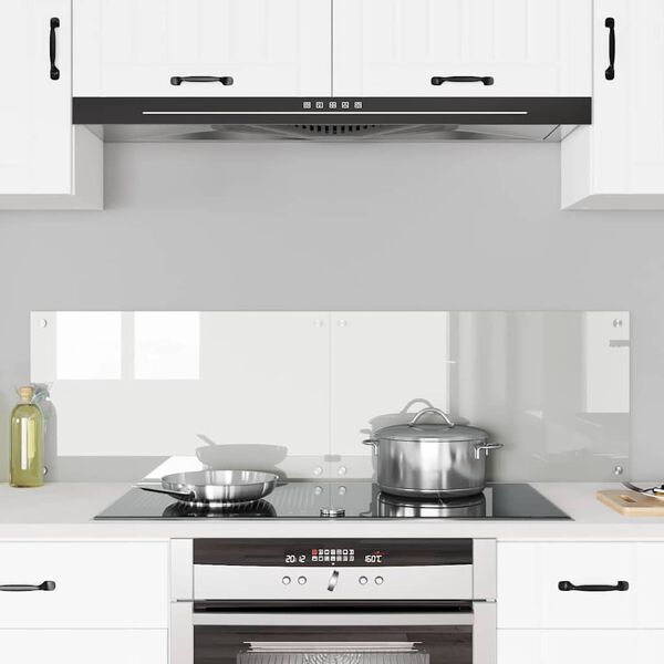 vidaXL Prz&oacute;d kuchenny 2 pcs przezroczysty 70 x 40 cm szkło hartowane