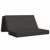vidaXL Składana Sofa Ł&oacute;żko 120 x 67 x 45 cm ciemnoszary