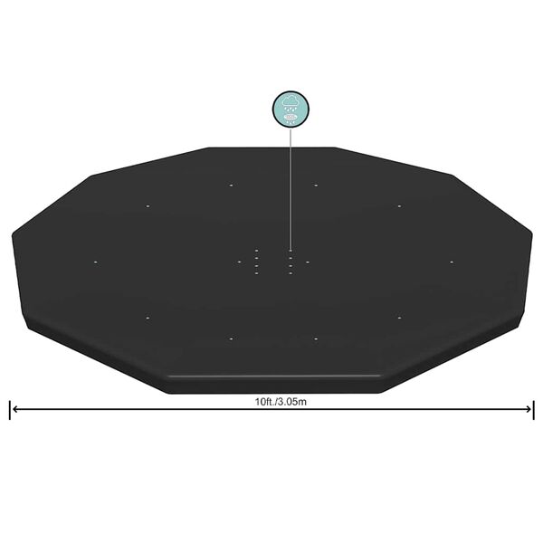 Bestway Pokrywa na basen Flowclear, 305 cm
