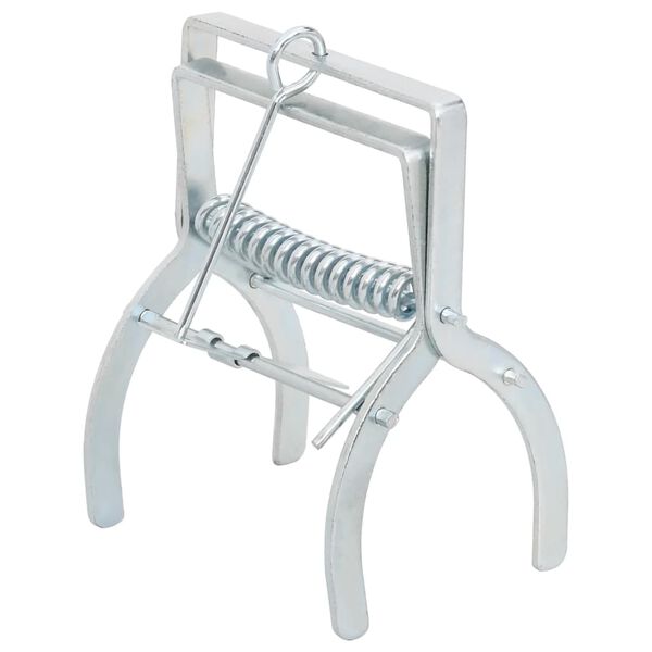 vidaXL Pułapki na krety, 5 szt., srebrne, galwanizowana stal