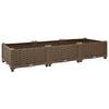 vidaXL Donica do podniesionej rabaty, 120x40x23 cm, polipropylen