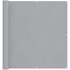 vidaXL Ekran balkonowy Aluminium Oxford powlekany PU