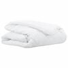 vidaXL Kołdra 2-w-1 200 x 140 x 10 cm Zima Poliester Biały Oddychające