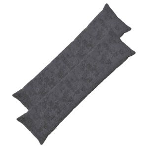 vidaXL Poszewka na poduszkę 2 szt. HEERLEN ciemnoszary 40 x 145 cm