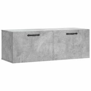 vidaXL Szafka wisząca, szarość betonu, 100x36,5x35 cm
