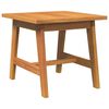 vidaXL Stolik boczny Olej Naturalny 45 x 45 x 40 cm Lite Drewno Akacji