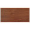 vidaXL Parapet okienny Brązowe drewno 60 x 40 x 4,5 cm PVC