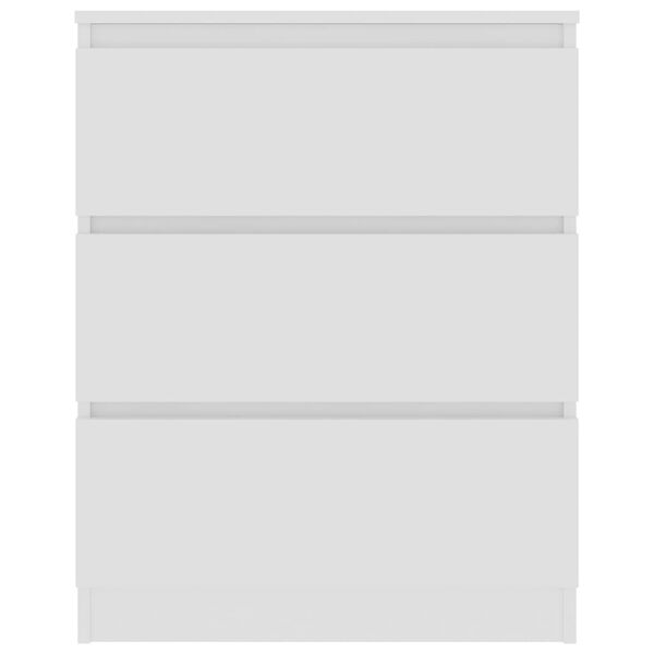 vidaXL Szafka, biała, 60 x 35 x 76 cm, materiał drewnopochodny