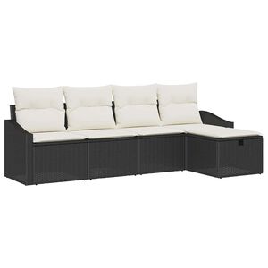 vidaXL Zestaw Sof 6 szt. polirattan