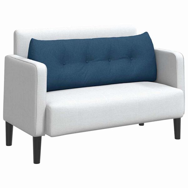 vidaXL Poduszka na plecy Niebieski 140 x 24 x 50 cm tkanina