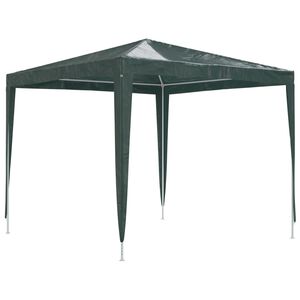 vidaXL Namiot imprezowy, 2,5x2,5 m, zielony, 90 g/m&sup2;