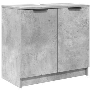 vidaXL Szafka Łazienkowa Betonowy szary 64,5 x 33,5 x 59 cm