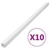 vidaXL Kanał elektroinstalacyjny, 40x40 mm, 10 m, PVC