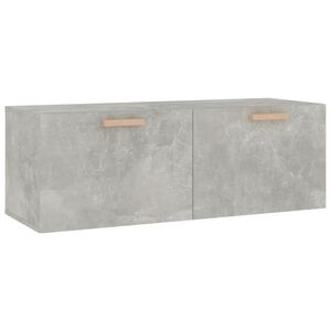 vidaXL Szafka wisząca, szarość betonu, 100x36,5x35 cm