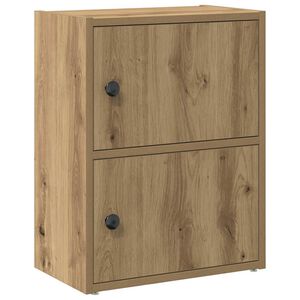 vidaXL Regał na książki, dąb artisan, 40x24x52 cm