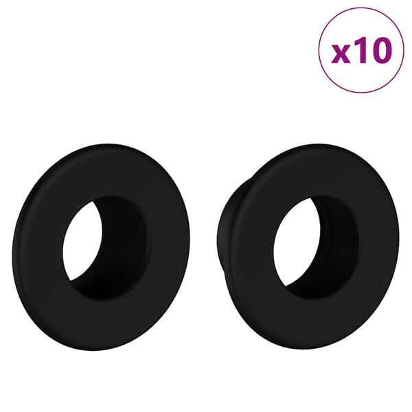 vidaXL Zatrzaski do Stołu Piłkarskiego 10 pcs Biały 3 x 3 x 2 cm HIPS