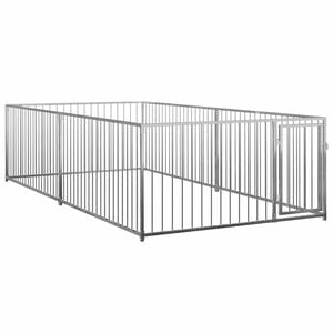vidaXL Kojec dla psa, 200 x 400 x 100 cm